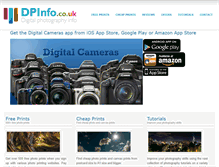 Tablet Screenshot of dpinfo.co.uk
